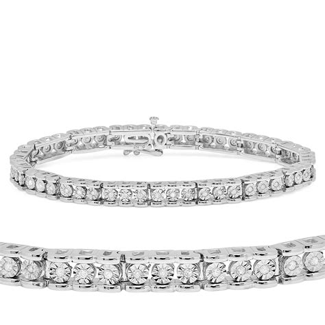 rolex style diamond tennis bracelet|zales diamond tennis bracelet.